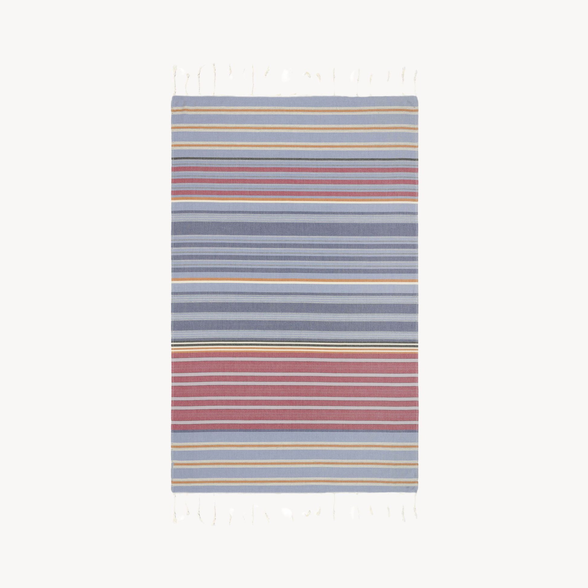 POKOLOKO Patio Stripe Towel #color_evening-stripe