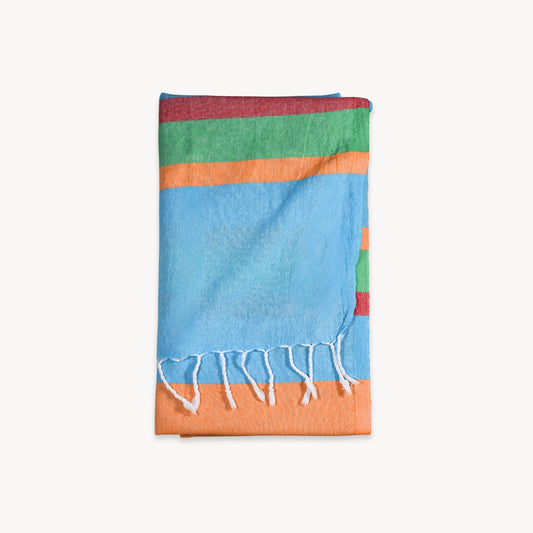 POKOLOKO Magdalen Towel #color_blue-popsicle