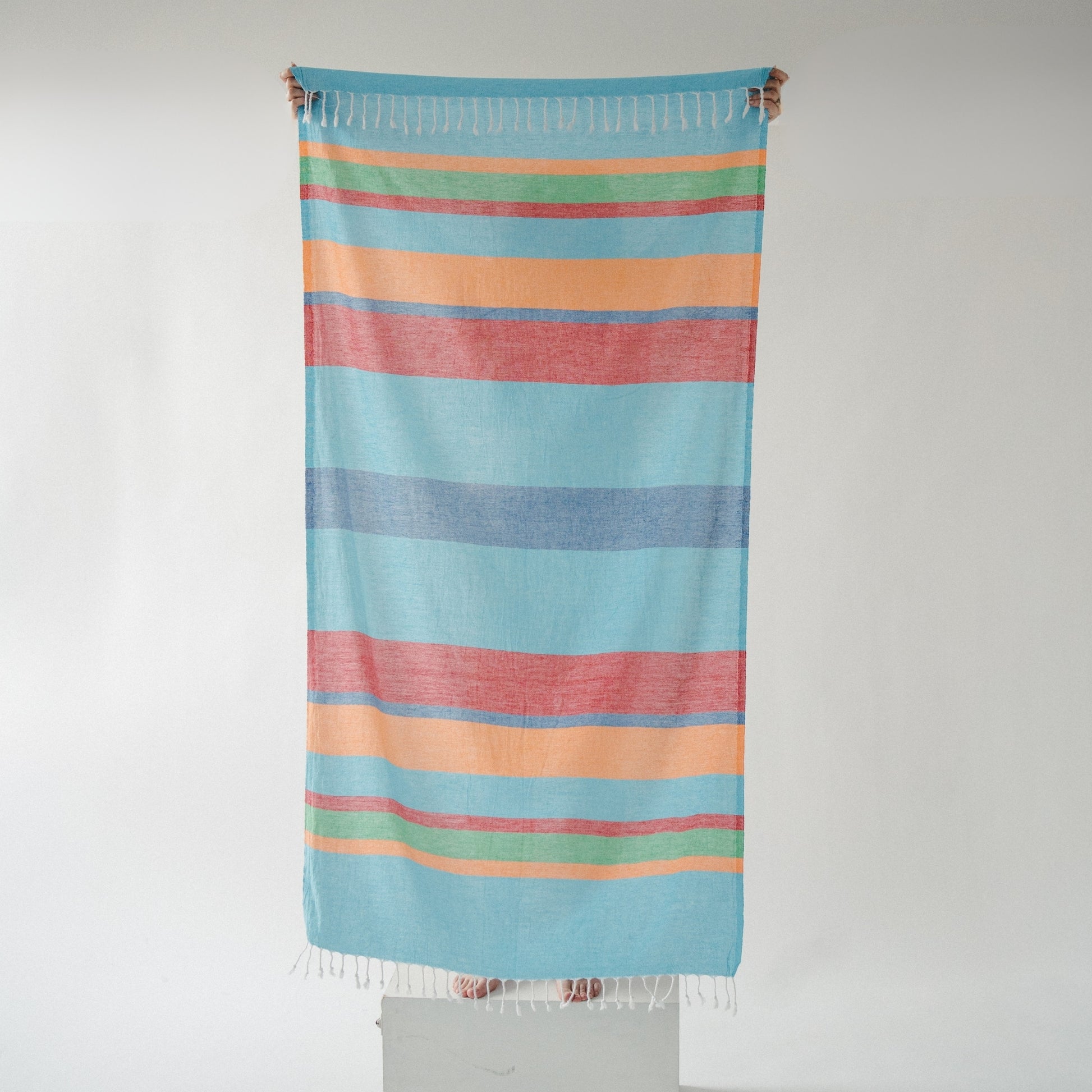 POKOLOKO Magdalen Towel #color_blue-popsicle