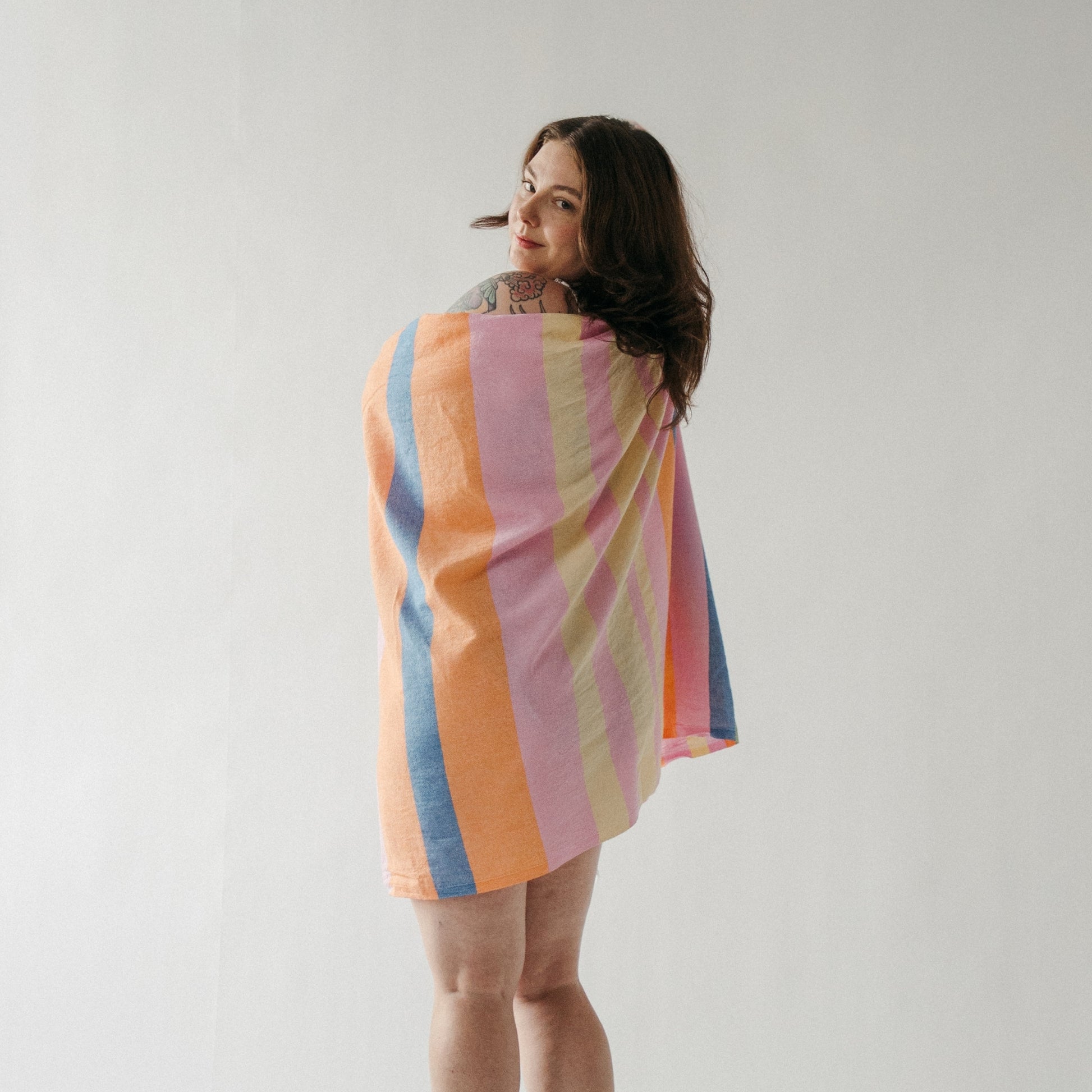 POKOLOKO Magdalen Towel #color_guava