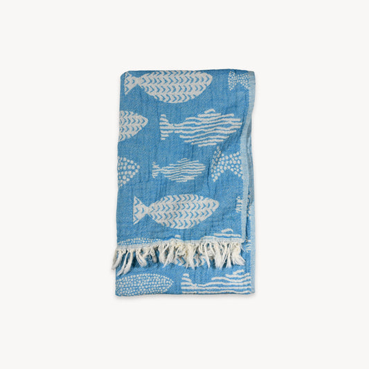 Saltwater Fish Towel