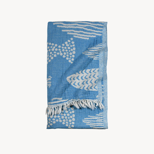 Saltwater Fish Hand Towel