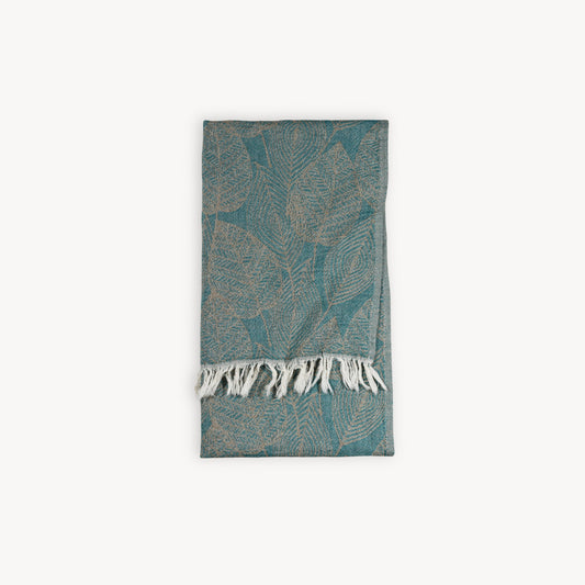 Leaf Appliqué Hand Towel