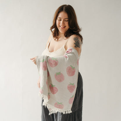 Hand Towel - Strawberry Shortcake