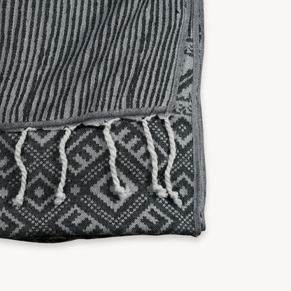 Charcoal Sketch Towel