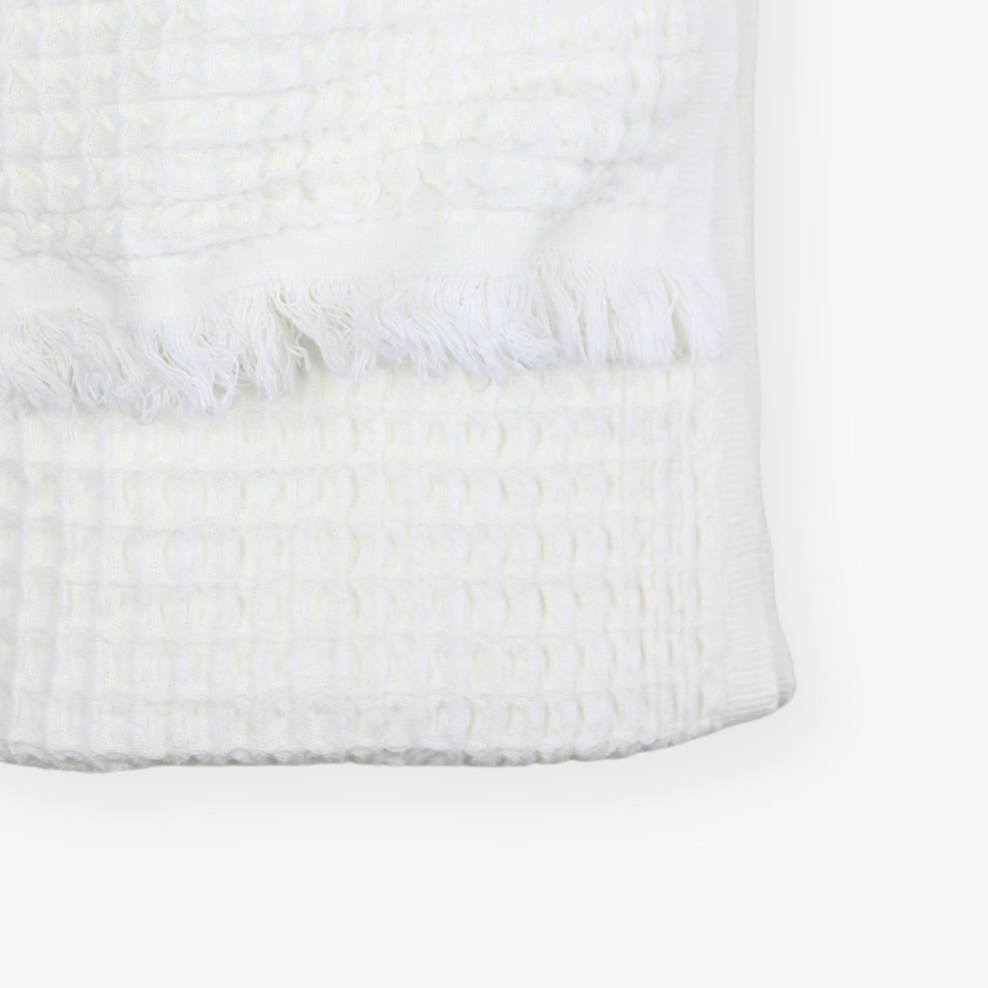 POKOLOKO French Waffle Towel #color_blanche