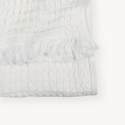 POKOLOKO French Waffle Hand Towel #color_blanche