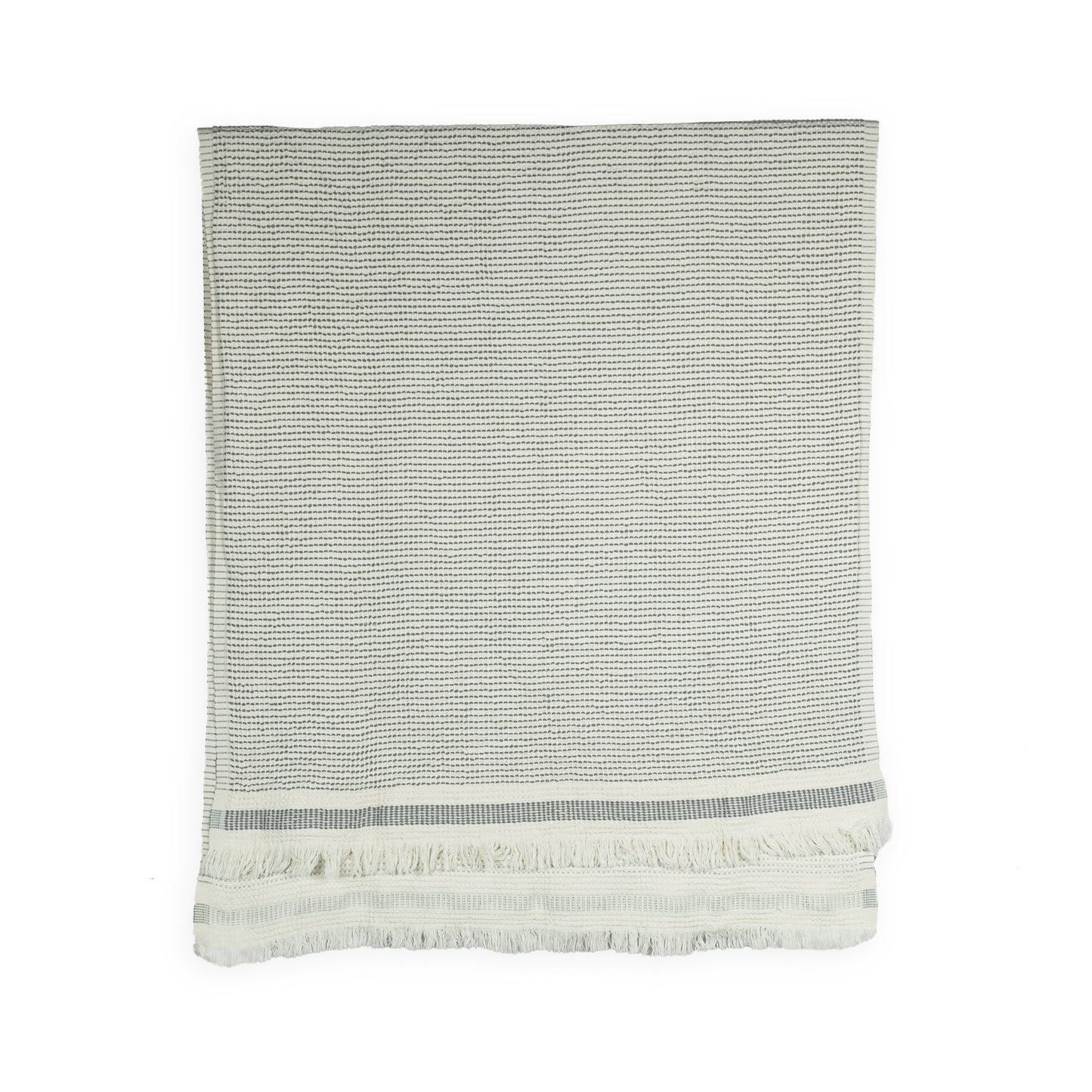 POKOLOKO Richmond Road Waffle Towel #color_waffle-grey
