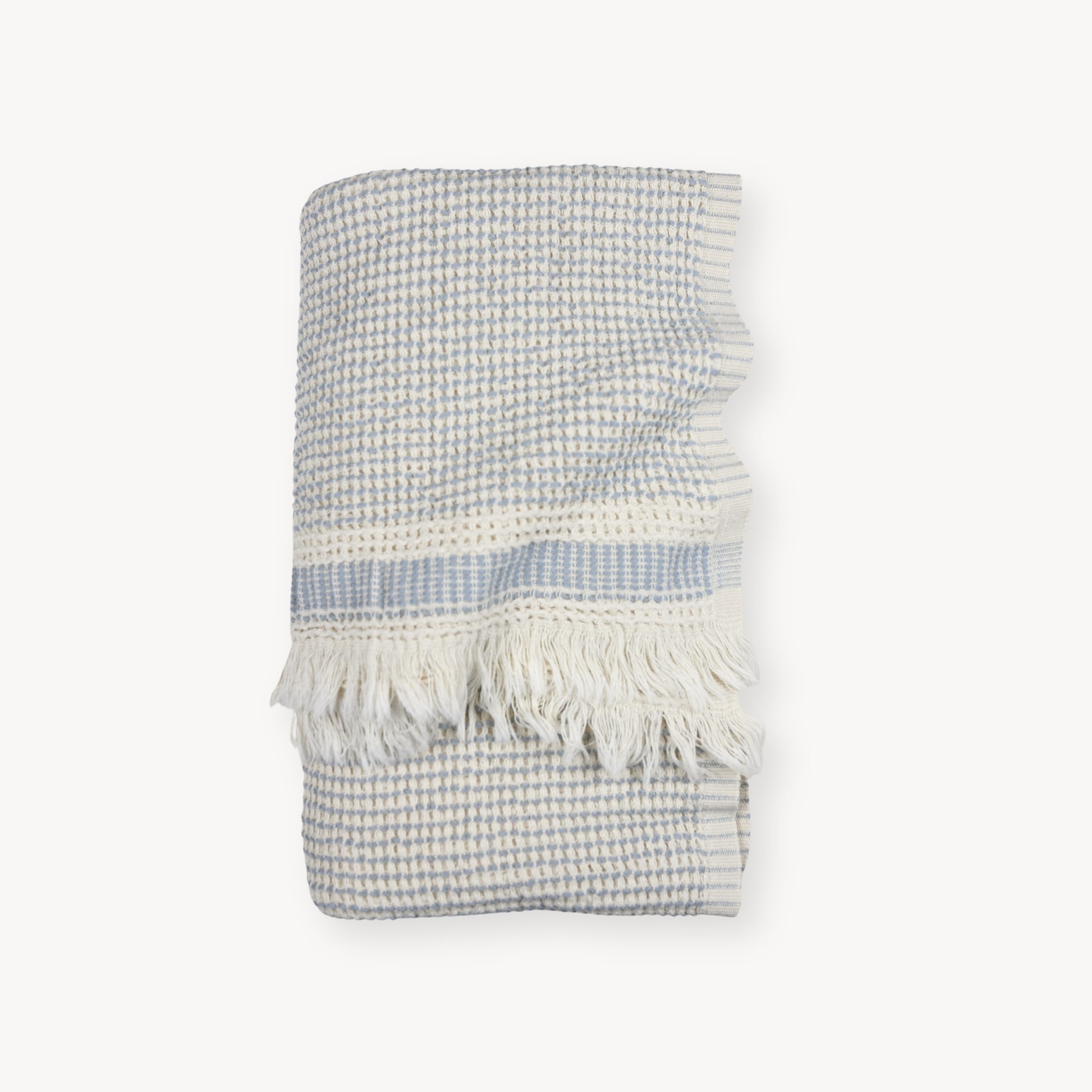POKOLOKO Richmond Road Waffle Towel #color_waffle-cirrus
