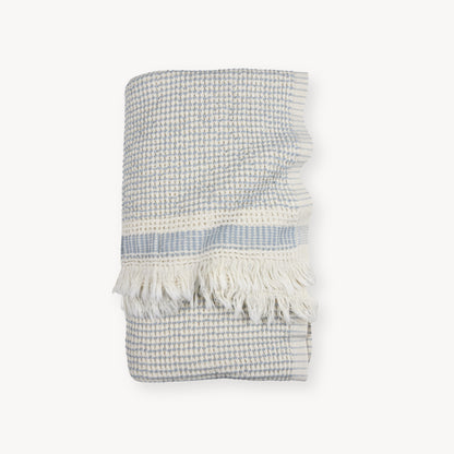 POKOLOKO Richmond Road Waffle Towel #color_waffle-cirrus