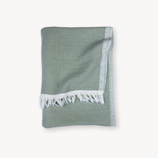 POKOLOKO Almonte Bamboo Blend Towel #color_green-tea