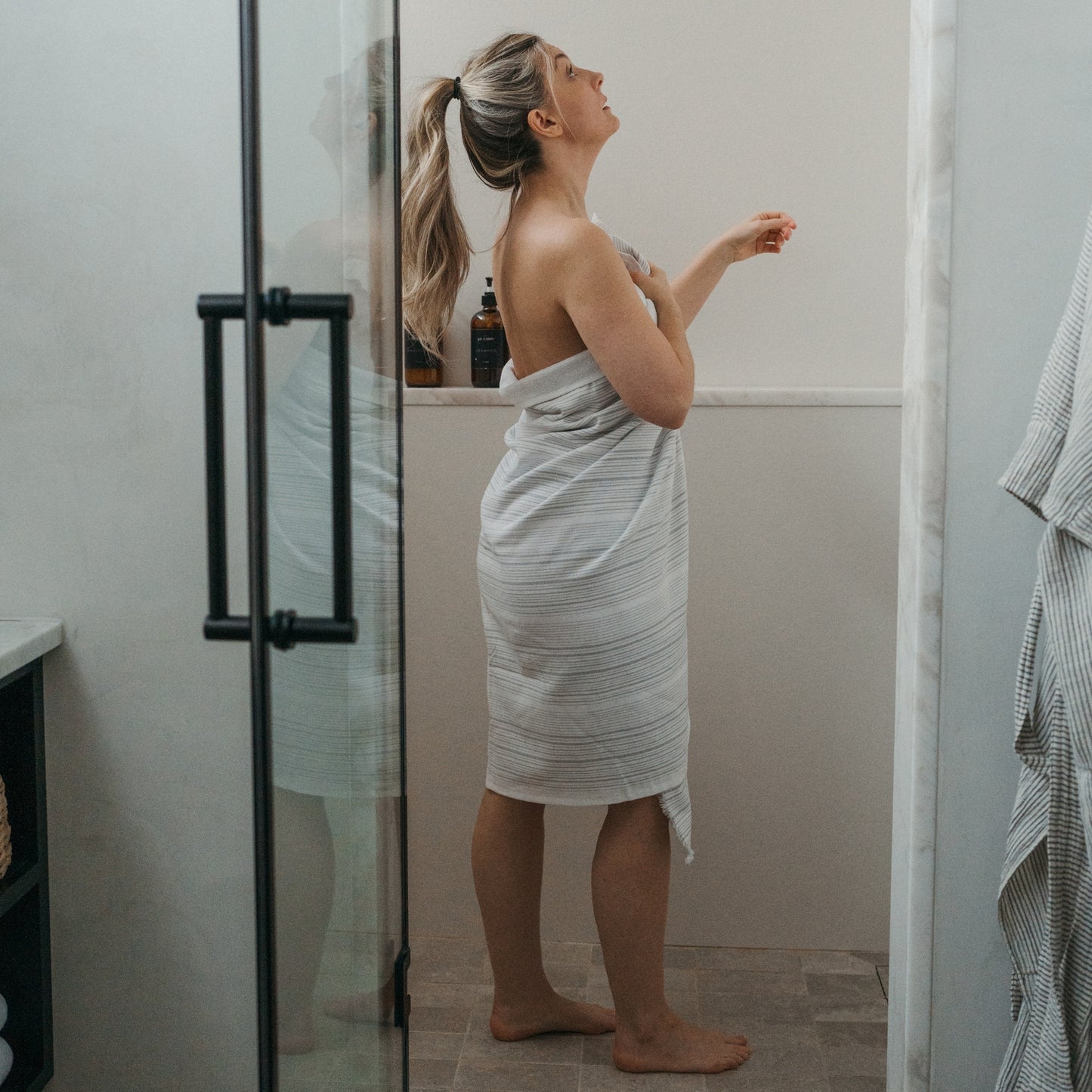 POKOLOKO Byward Terry Towel #color_grey-terry