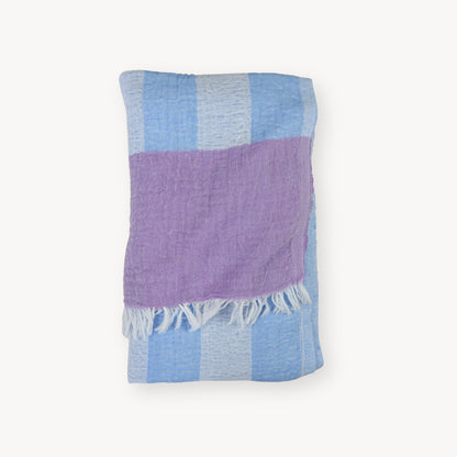 POKOLOKO Boardwalk Towel #color_blue-lilac-boardwalk