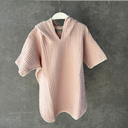 POKOLOKO Crinkle Kids Poncho #color_seashell