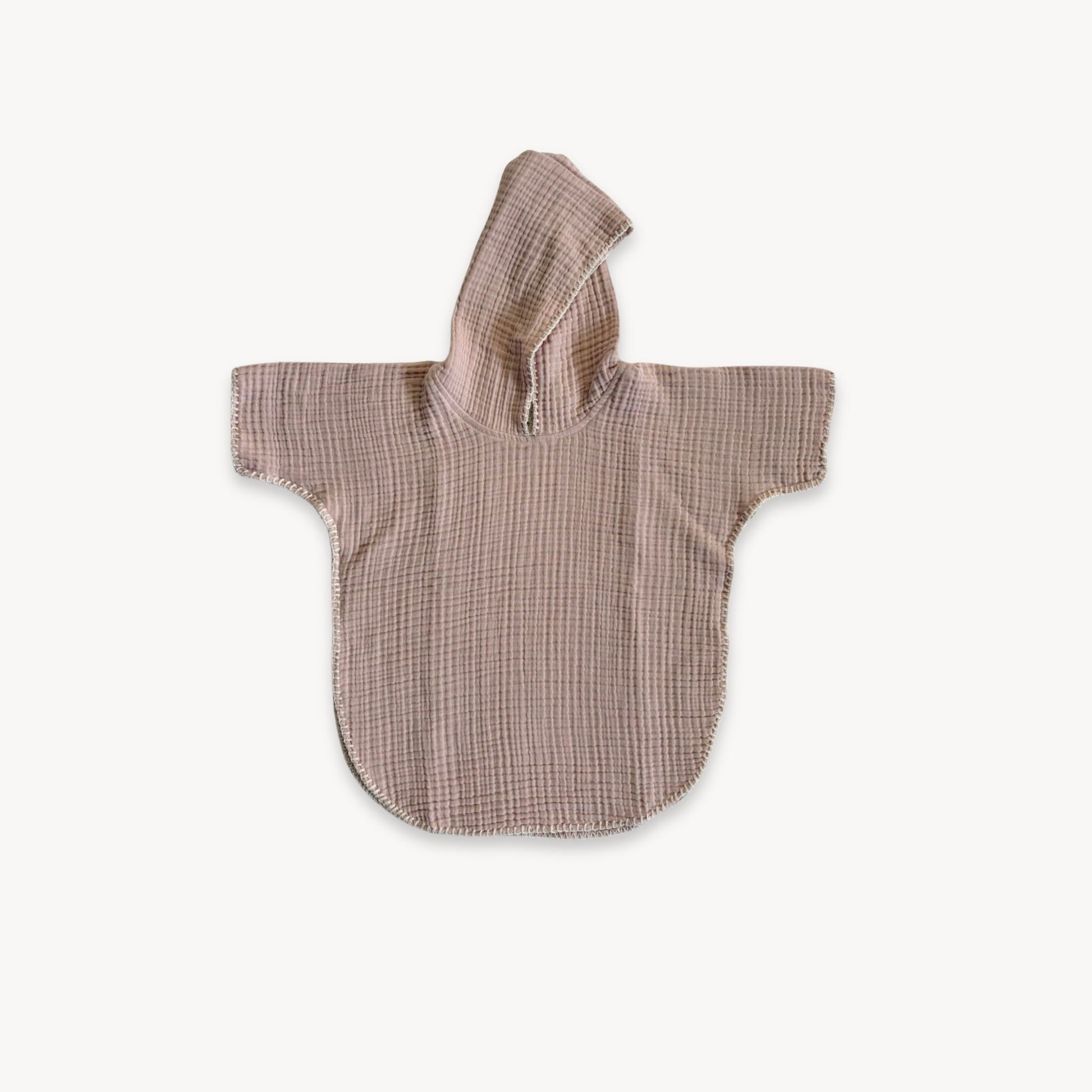 POKOLOKO Crinkle Kids Poncho #color_seashell