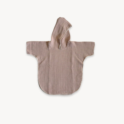 POKOLOKO Crinkle Kids Poncho #color_seashell