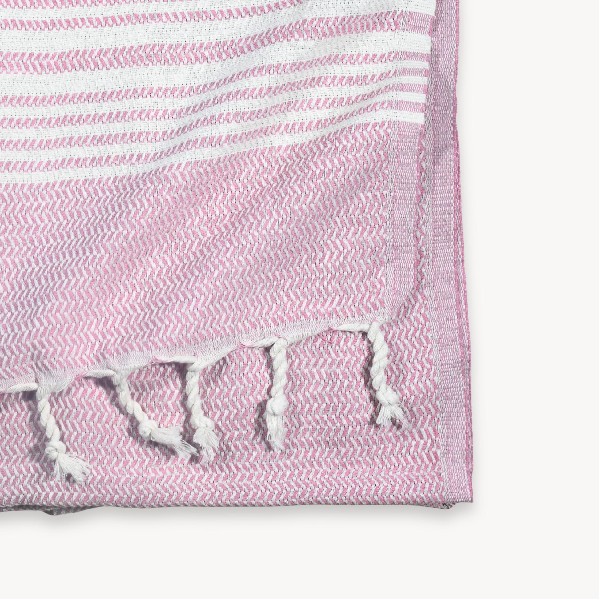 POKOLOKO Hasir Hand Towel #color_velvet-rose-hasir