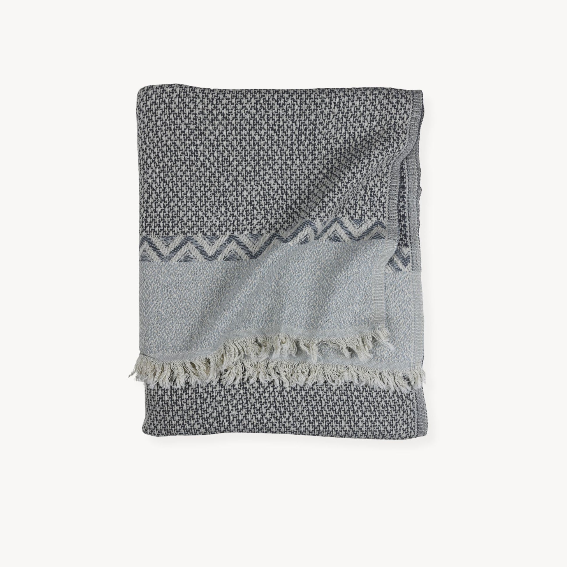 POKOLOKO Canvas Linen Throw