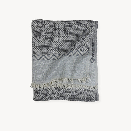 POKOLOKO Canvas Linen Throw