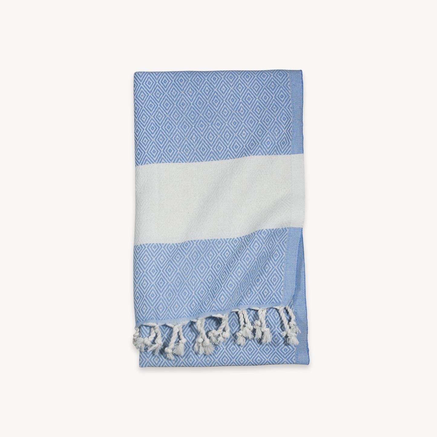 POKOLOKO Diamond Towel #color_blue-jean-diamond