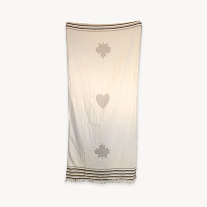 Canadian Heart Towel