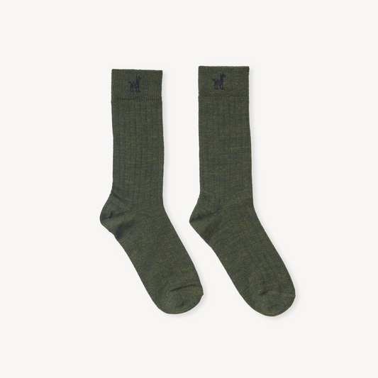 POKOLOKO Everyday Alpaca Socks #color_spruce