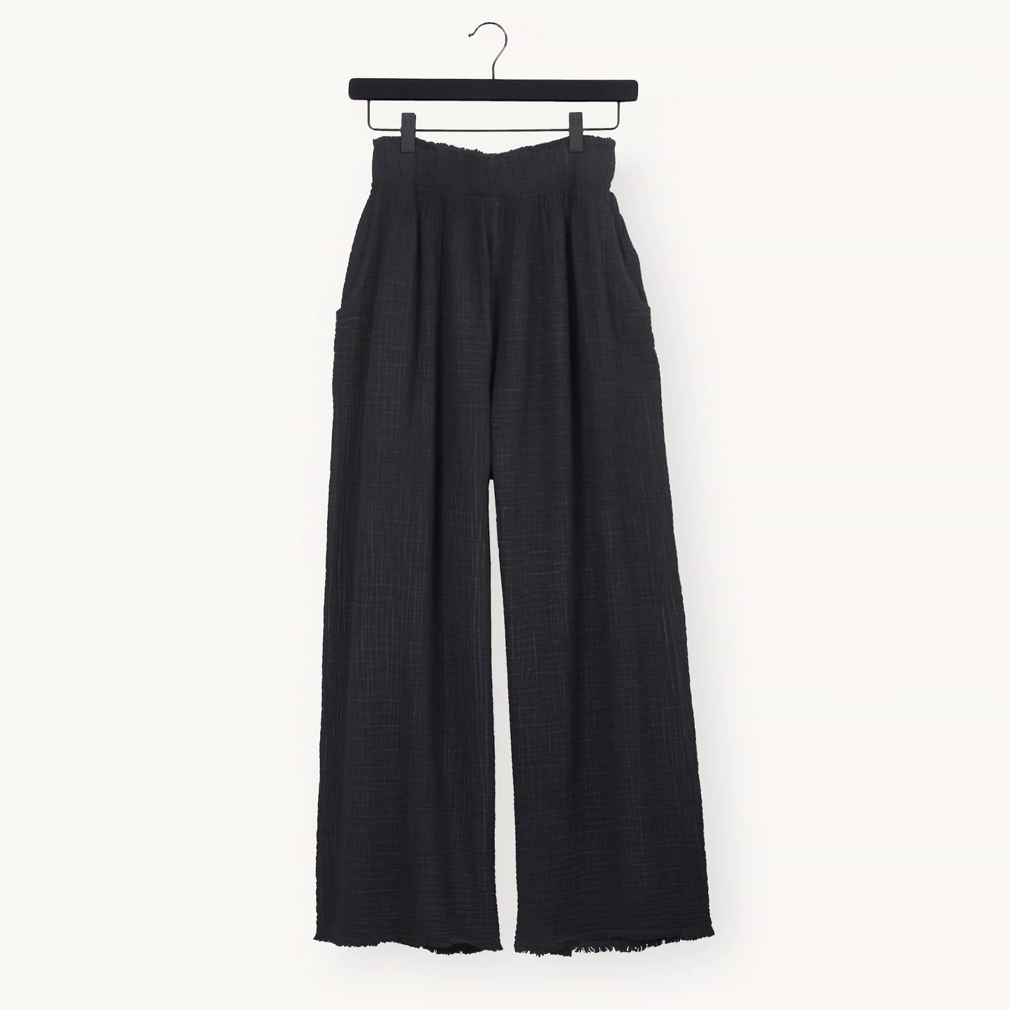 Pantalon Palazzo froissé