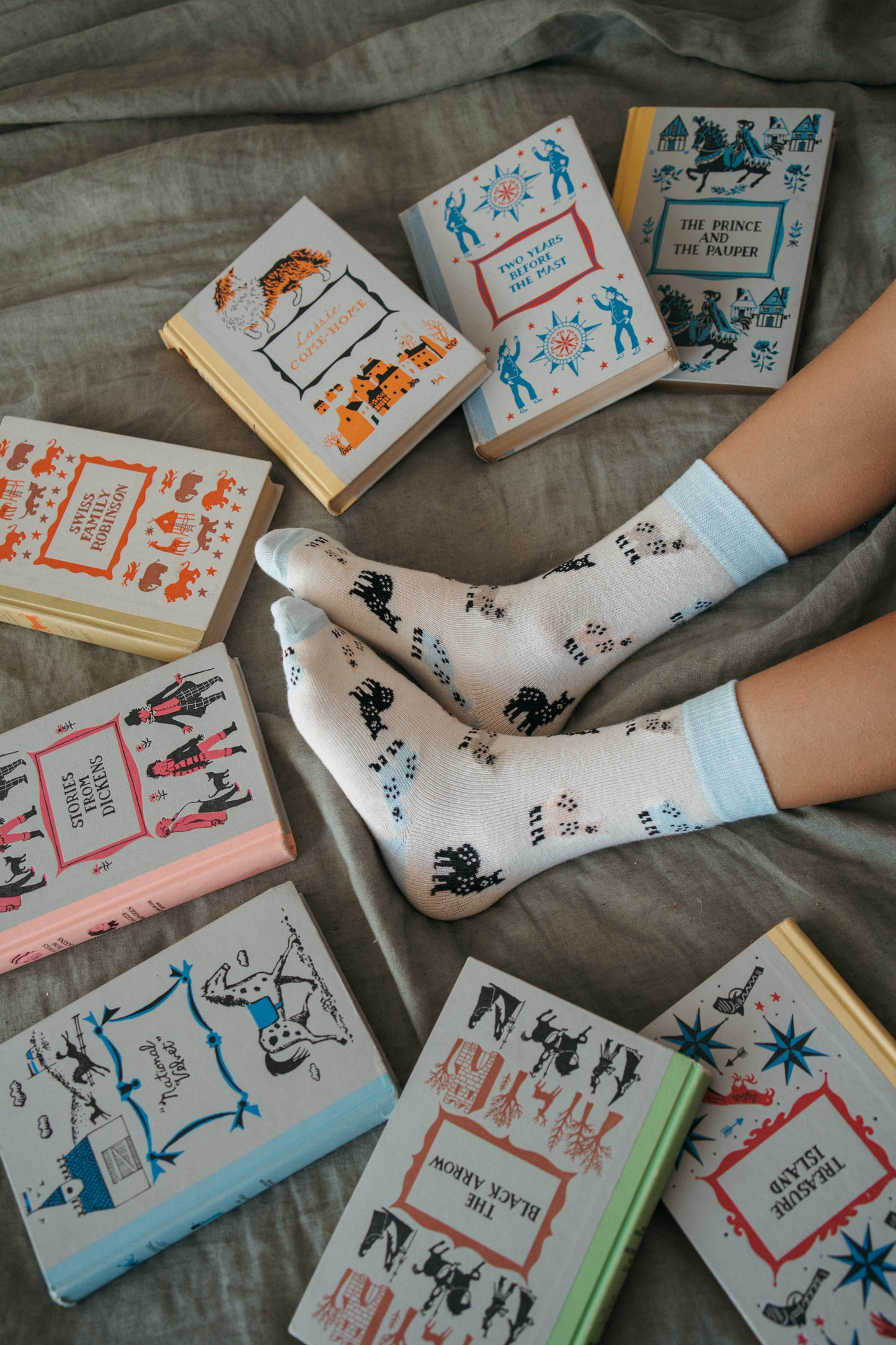 Alpaca Fiesta Pima Kids Socks - Pack of 2