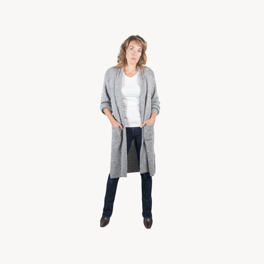 POKOLOKO Long Cartier Alpaca Sweater #color_ashen-cartier