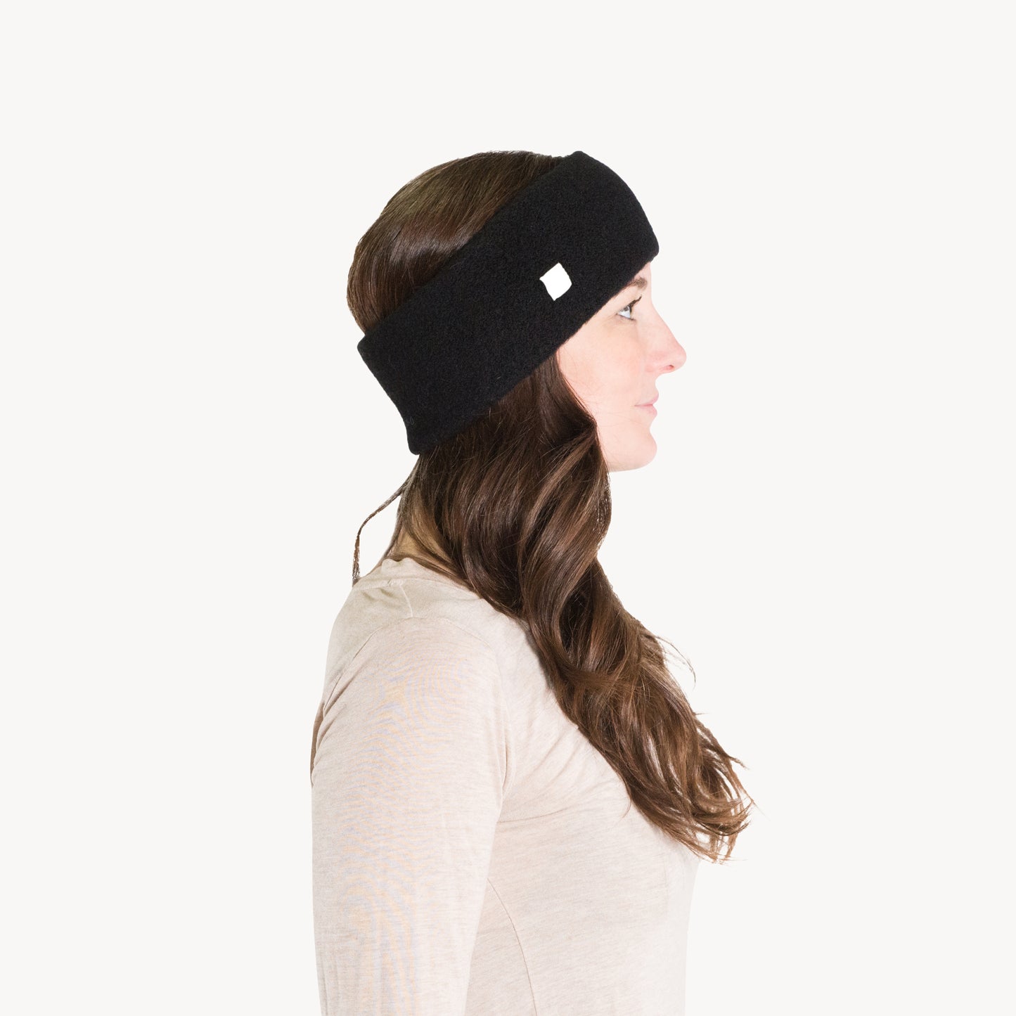 POKOLOKO Baby Alpaca Headband #color_black-headband