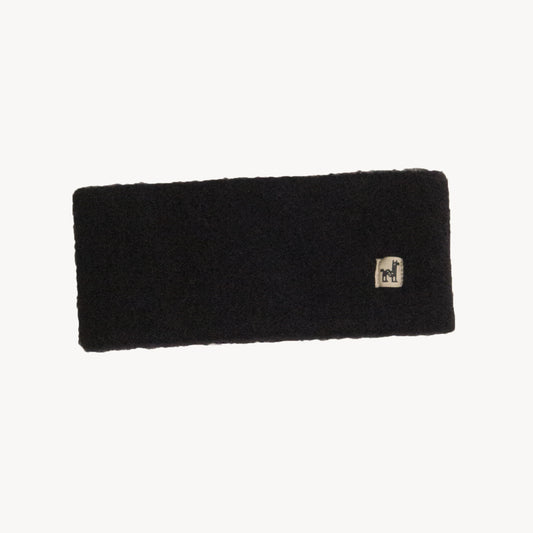 POKOLOKO Baby Alpaca Headband #color_black-headband