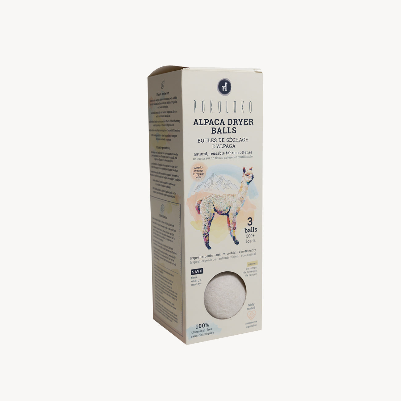 POKOLOKO Alpaca Dryer Balls