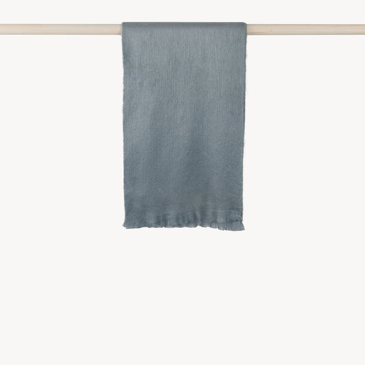 POKOLOKO Solid Alpaca Seamless Scarf #color_fossil
