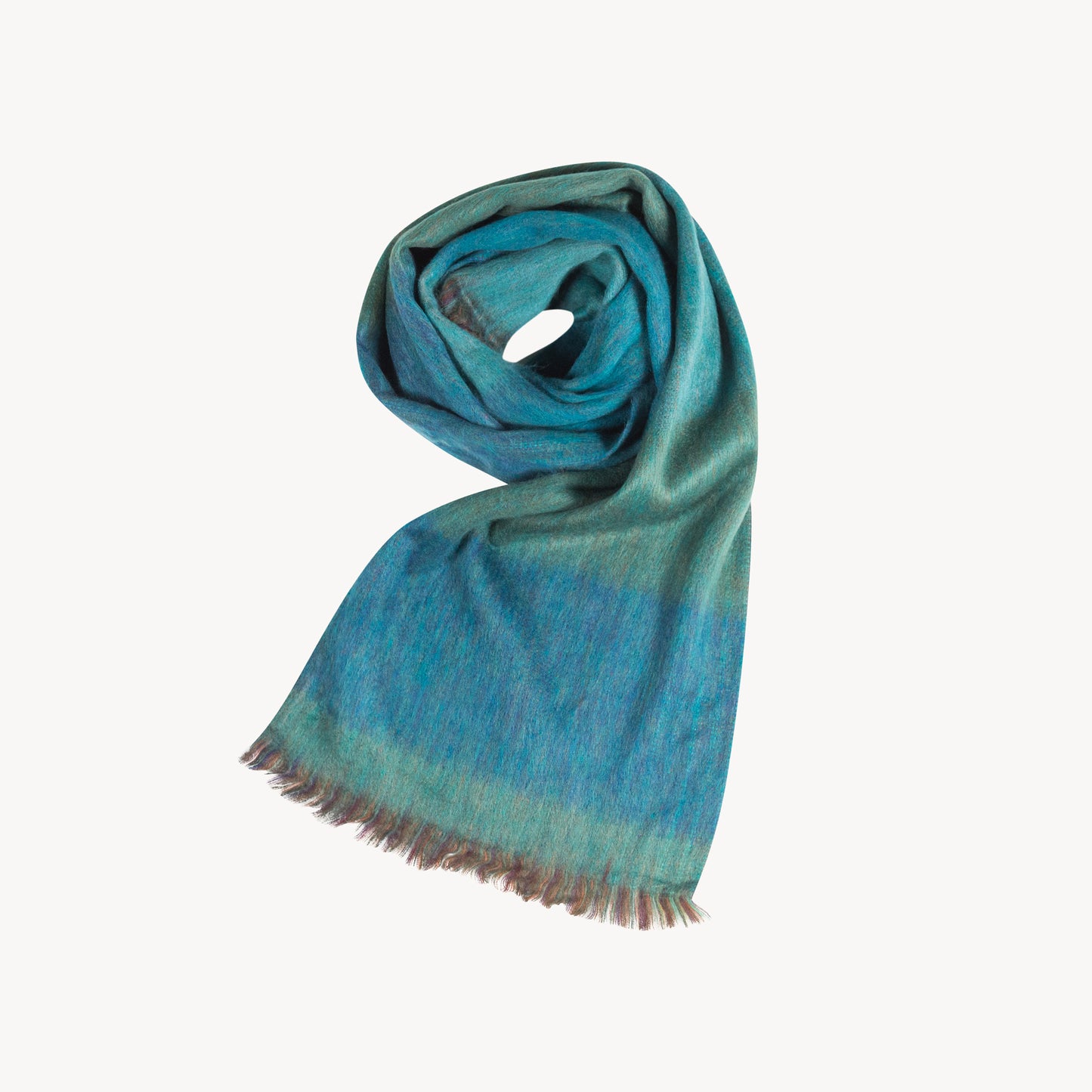 POKOLOKO Mood Alpaca Seamless Scarf #color_sea-green-mood