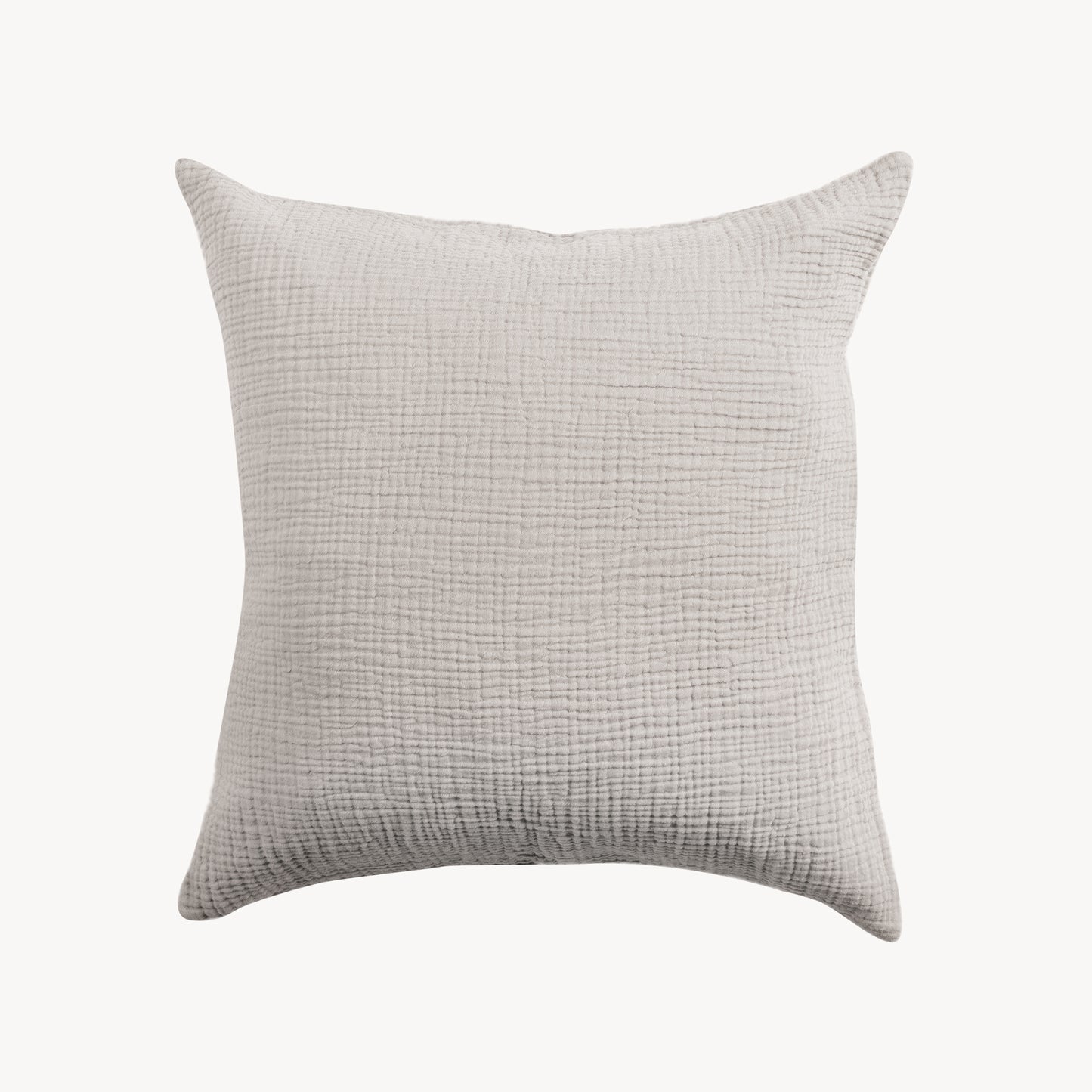POKOLOKO Crinkle Pillow - 20x20" #color_crinkle-grey