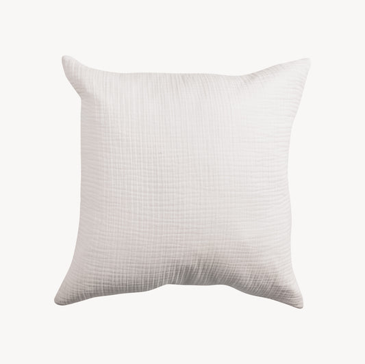 POKOLOKO Crinkle Pillow - 20x20" #color_crinkle-white