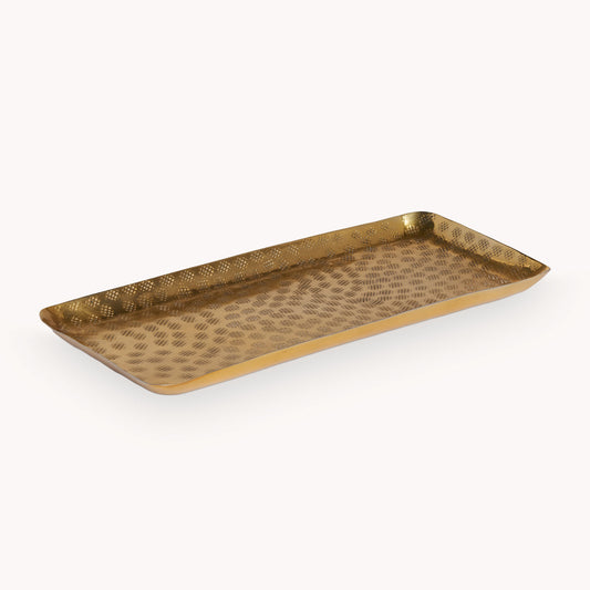 POKOLOKO Rectangle Hammered Tray
