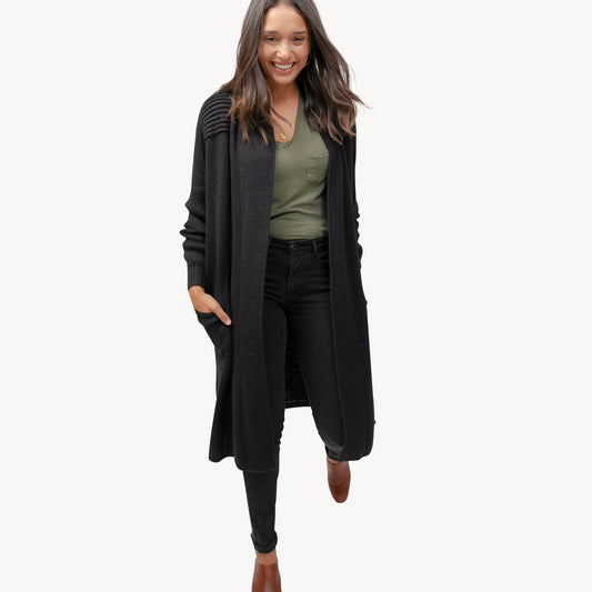 POKOLOKO Long Cartier Alpaca Sweater #color_black-cartier