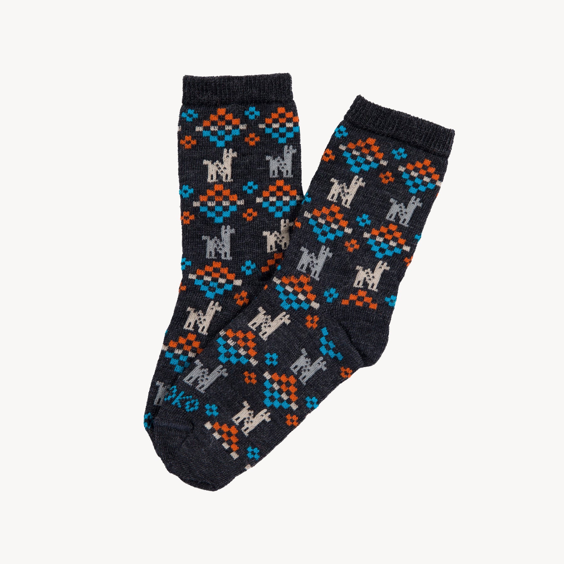 Pokoloko Unisex Polygon Alpaca Socks