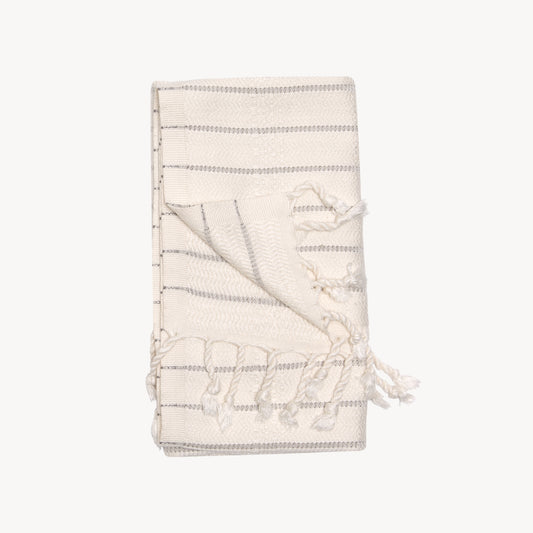 POKOLOKO Striped Bamboo Hand Towel #color_mist-striped-bamboo