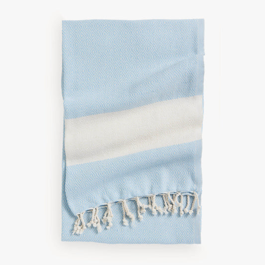 POKOLOKO Diamond Hand Towel #color_iceberg-diamond