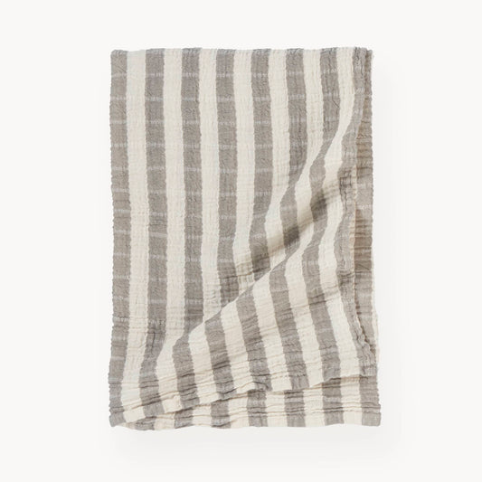 POKOLOKO Sailor Muslin Baby Blanket #color_moss