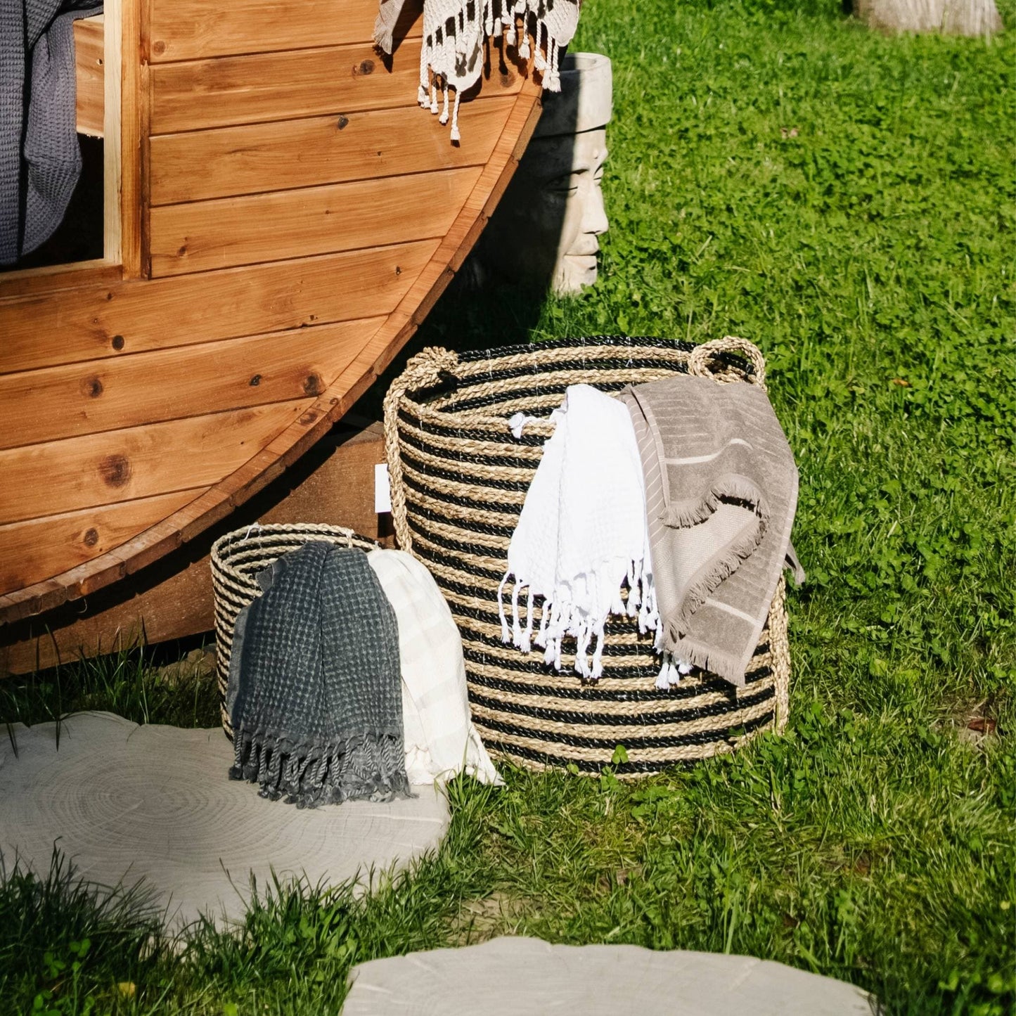 POKOLOKO Leo Terry Hand Towel #color_leo-tea