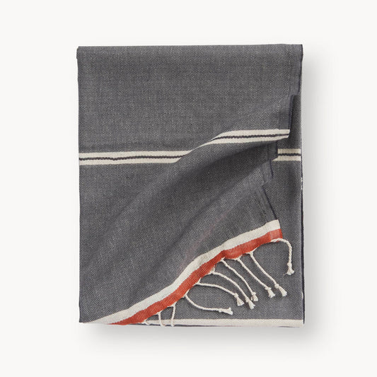 POKOLOKO Soleil Turkish Hand Towel #color_soleil-grey