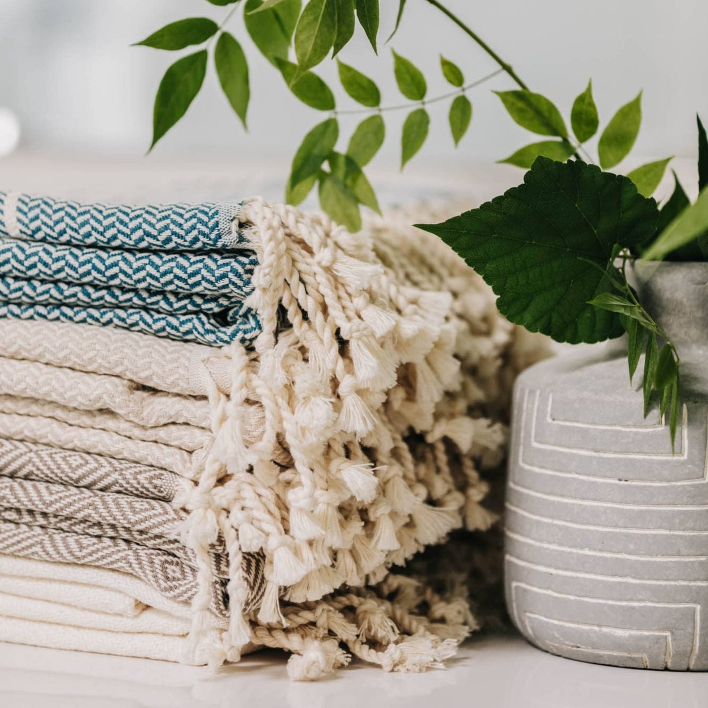 POKOLOKO Hasir Towel #color_mist-hasir