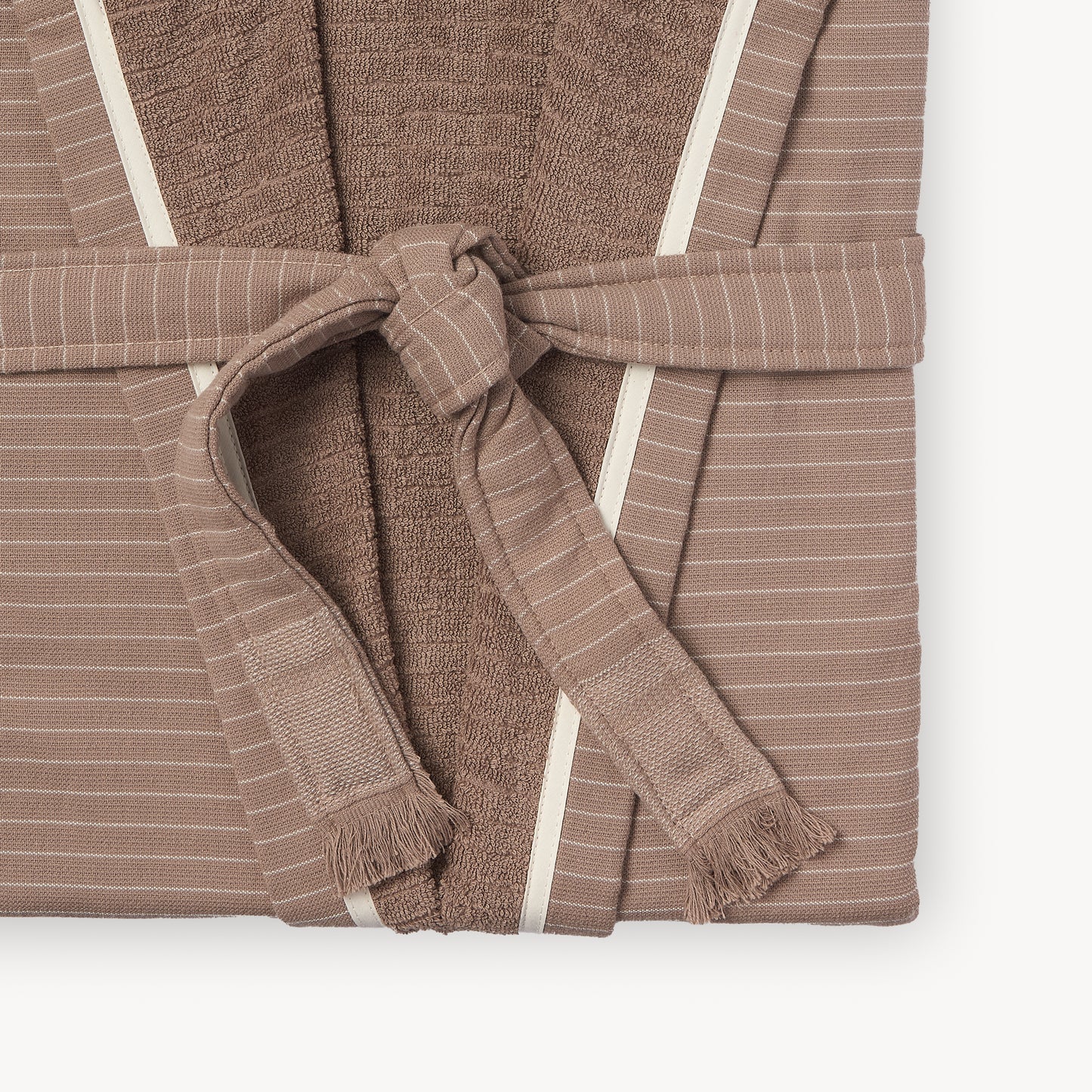 POKOLOKO Leo Terry Robe #color_leo-tea