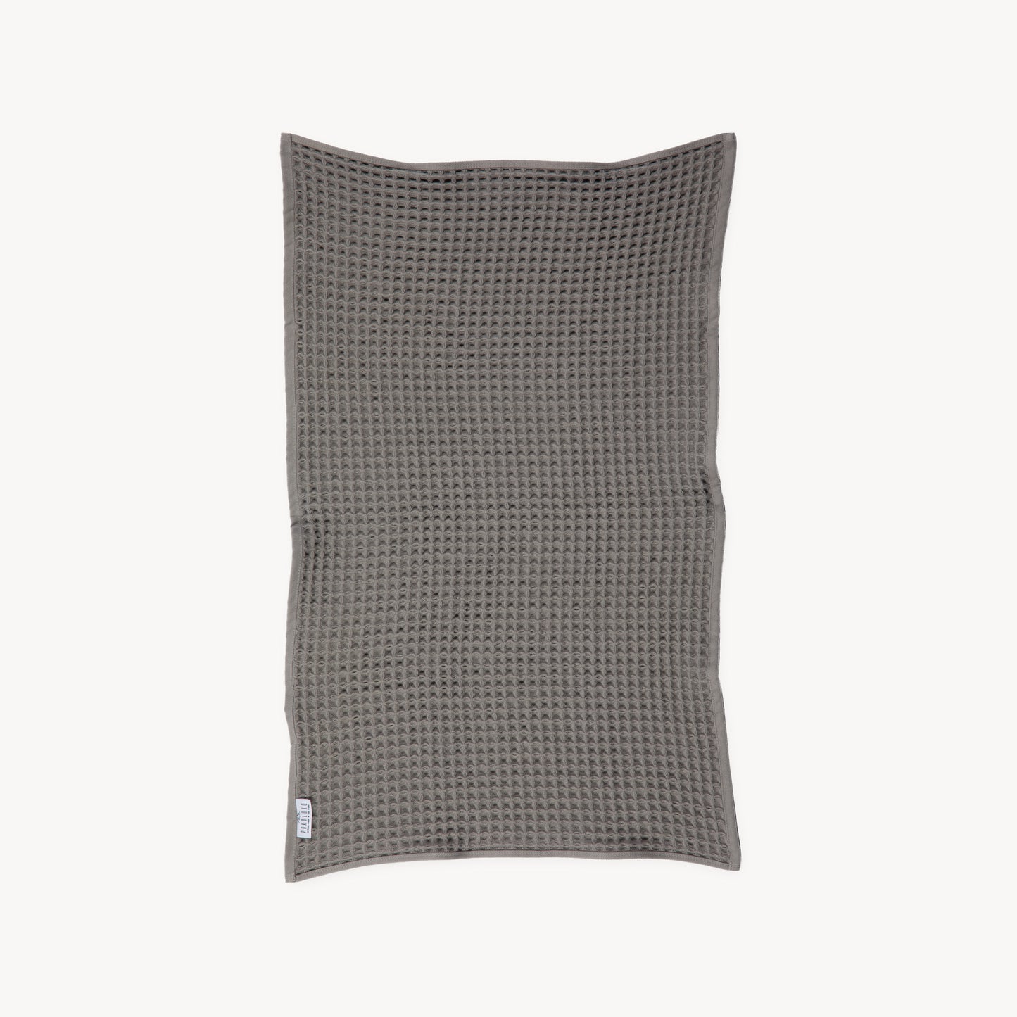 POKOLOKO Waffle Hand Towels - 2 Pack #color_dark-grey-waffle