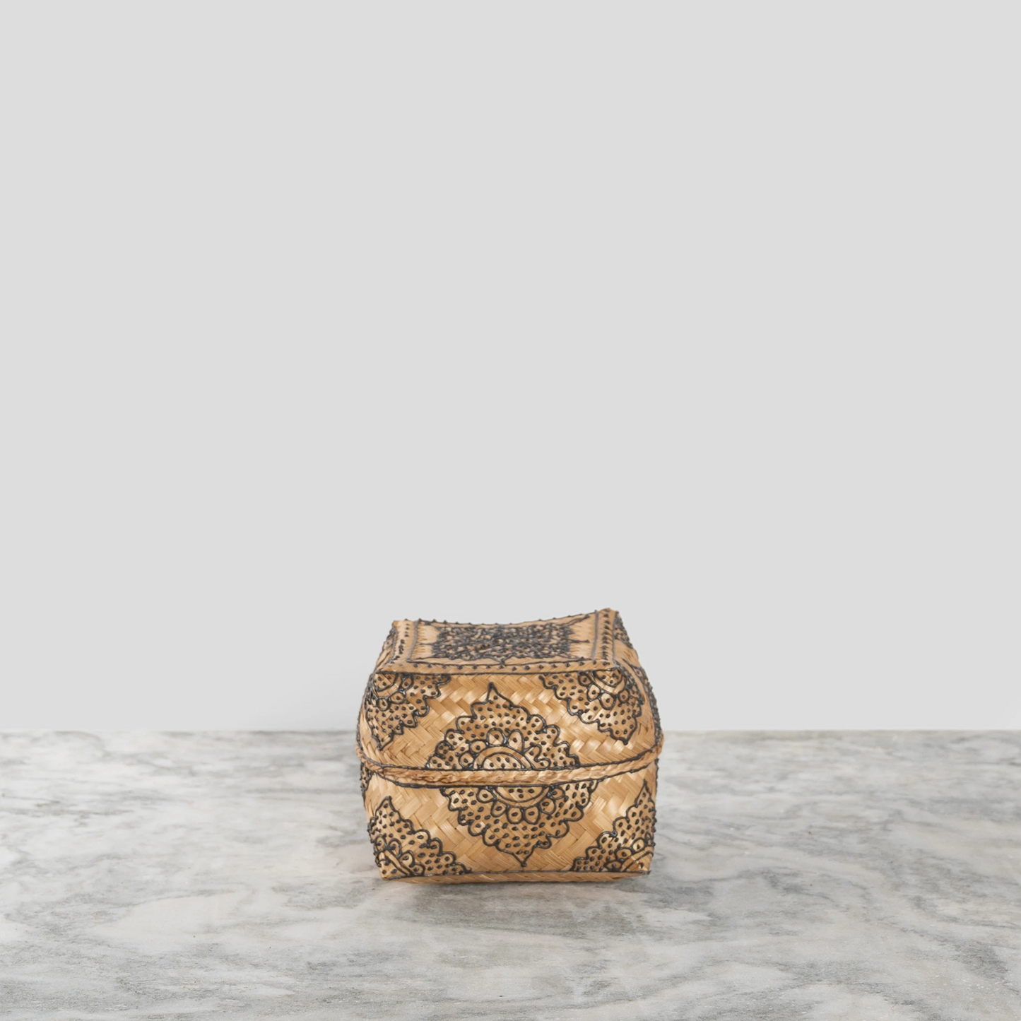 Coffret en bambou au henné